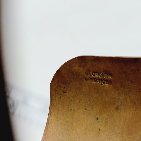 Vintage Copper and Brass Panther Cuff Bracelet – Hecho en Mexico - Picture 7 of 7